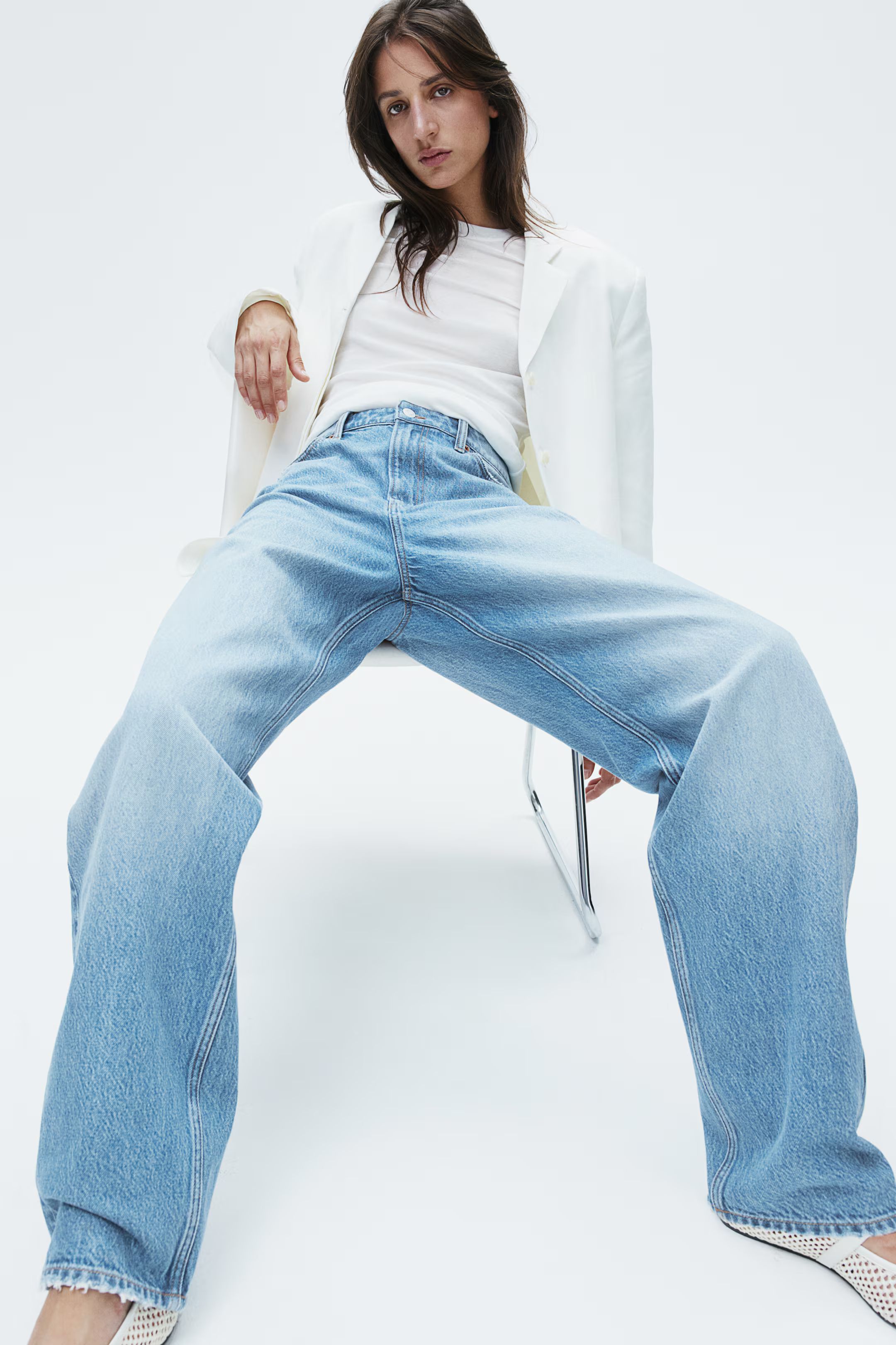 Barrel High Jeans | H&M (US + CA)