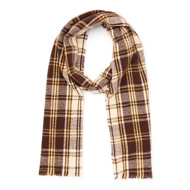 No Boundaries Women's Brushed Blanket Scarf | Walmart (US)