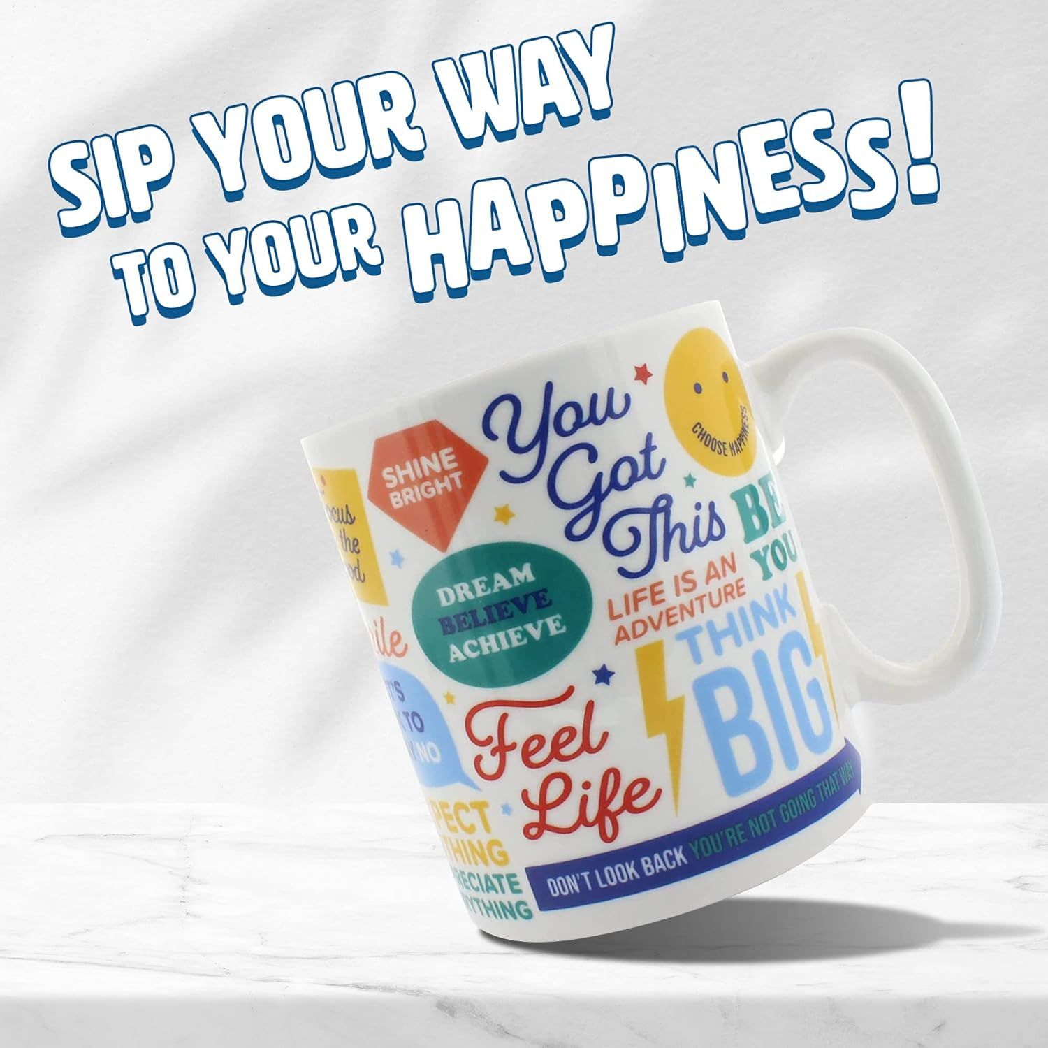 Ginger Fox - Positive Affirmations Tea or Coffee Mug, Perfect Thank You Gifts for Women and Men, ... | Amazon (US)
