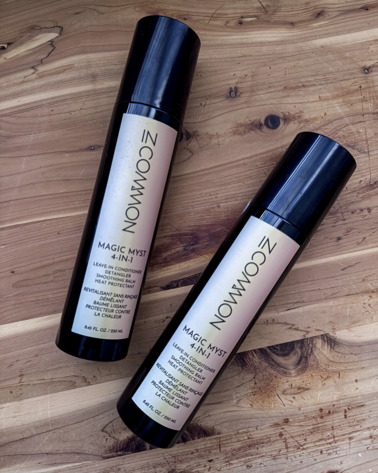 This is your new must-have, all-in-one hair essential. The IN COMMON Magic Myst 4-in-1 is a true multitasker that simplifies your routine while delivering salon-quality results at home. This lightweight leave-in conditioner instantly detangles, smooths frizz, adds softness and shine, and protects hair from heat damage — all without weighing it down. Perfect for fine, thick, straight, or textured hair, it leaves strands looking silky, healthy, and polished after every use. Whether you’re air-drying or heat styling, this is the product that makes your hair feel expensive.


leave-in conditioner • heat protectant • detangler spray • frizz control•  smoothing spray • healthy hair • glossy hair • salon hair at home • haircare must have • in common beauty • clean beauty • haircare routine • styling essentials • hair goals • gift ideas for her • self care essentials • InCommon • Magic Myst • Haircare Must Have • Shiny Hair Tips 

#LTKgrwm #LTKBeauty #LTKvlog