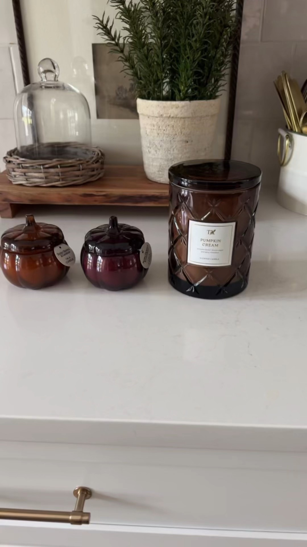 These new Walmart Better Homes & Gardens pumpkin candles are so cute and smell incredible for under five dollars! They also have larger sizes!  This my Texas House pumpkin cream candle also smells amazing. I cannot wait to burn it!

#LTKSeasonal #LTKHome #LTKSaleAlert