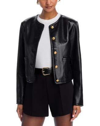 Faux Leather Jacket - Exclusive | Bloomingdale's (US)