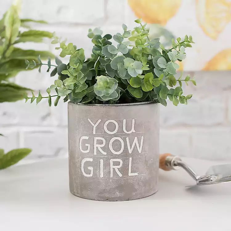 You Grow Girl Planter | Kirkland's Home