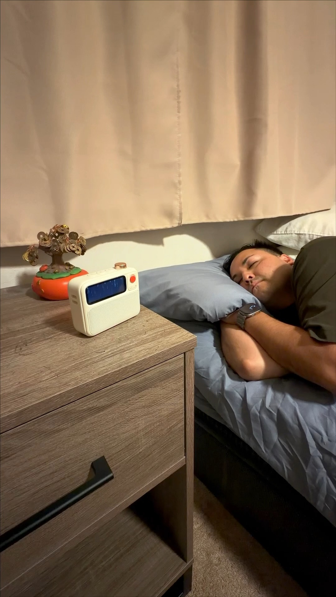 Check out the new FlowToo Speaker from @divoom_global !
It's a premium bedtime speaker that functions as a Bluetooth speaker, white noise machine, and alarm clock all in one! 
Playing some white noise can create a calm and soothing environment to make you fall asleep faster and have a better nights rest. They have a bunch of options from a fireplace, rain drops, waves, birds chirping, and more. 
And with the Divoom app, there are a ton of customization options to change the speaker to your specific preferences and style. Definitely check them out at the link in my bio!

https://divoom.com/STEVEDABOSS

Use code: STEVEDABOSS to get 10% off your order!

#Divoom #SummerSale #divoomflowtoo #gift #whitenoise

#LTKxMadewell #LTKdayinmylife #LTKselfcare