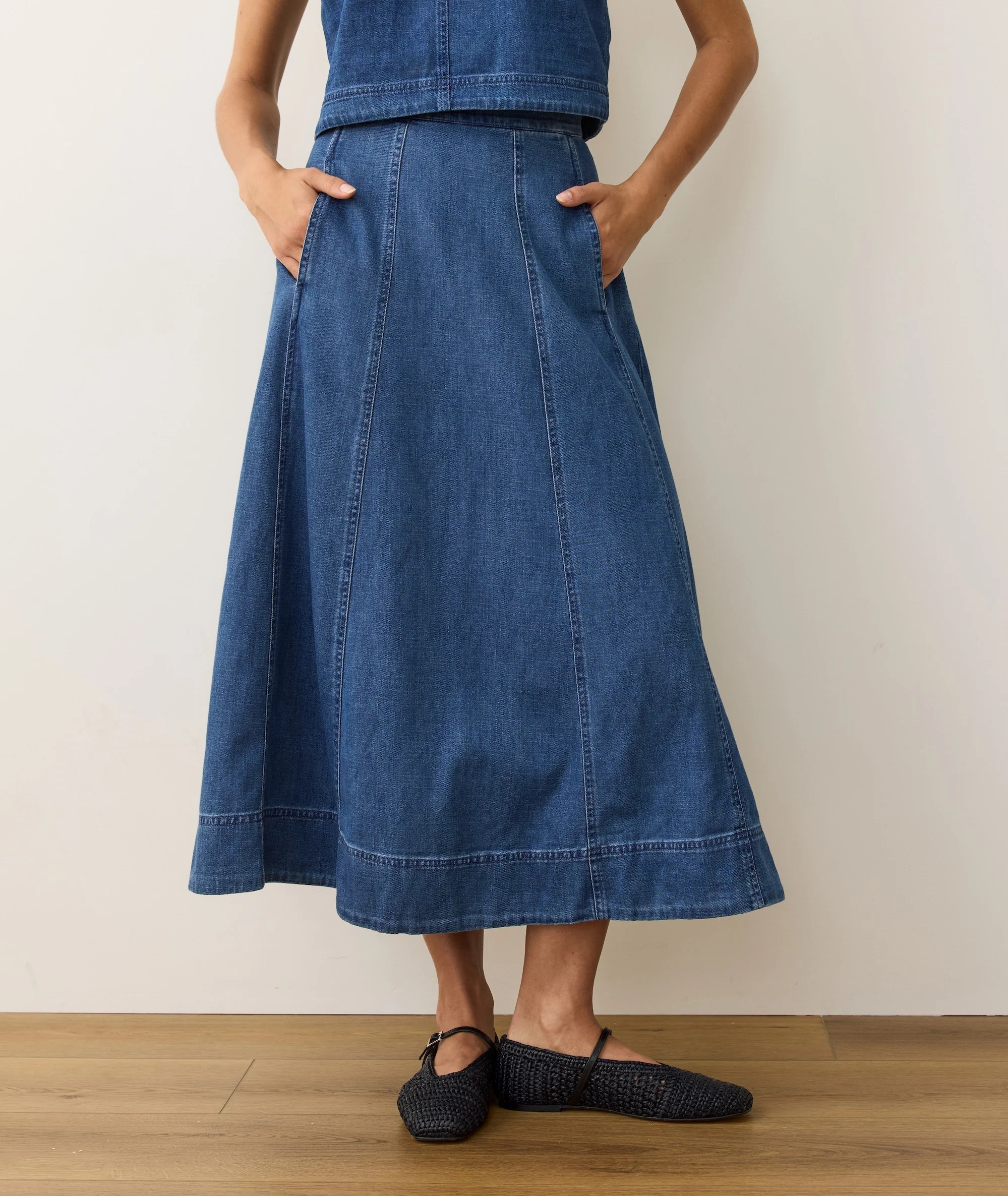 Lainey Denim Skirt | Marine Layer