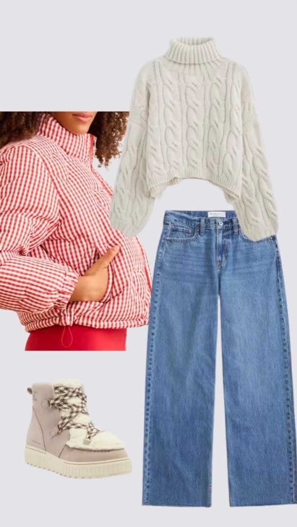 festive winter outfit for moms

#LTKHoliday #LTKmomlife #LTKootd