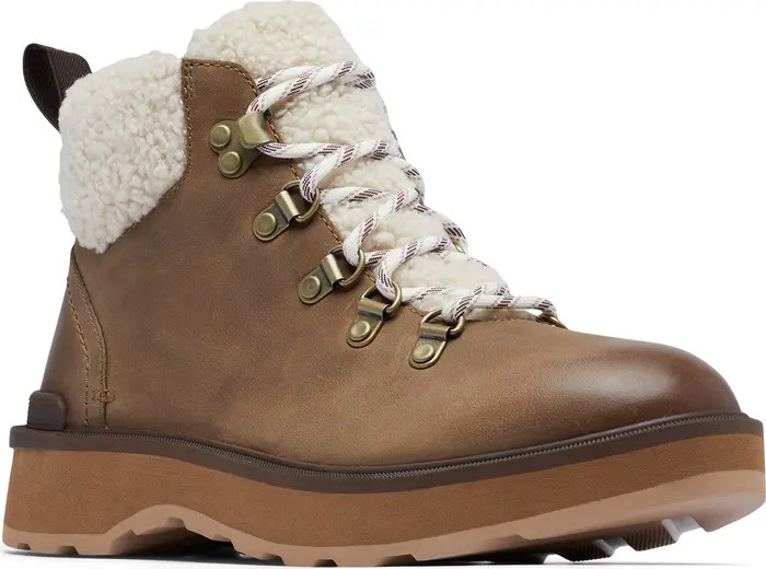 SOREL Hi-Line Cozy Lace-Up Hiking Boot (Women) | Nordstromrack | Nordstrom Rack