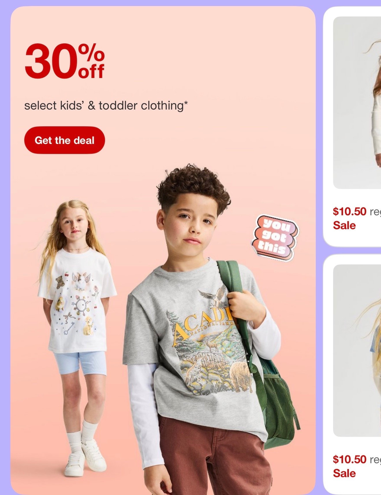 Amazing deals with some tops and bottoms under $5.  Cat & jack quality is always great

#LTKKids #LTKSaleAlert #LTKmomlife