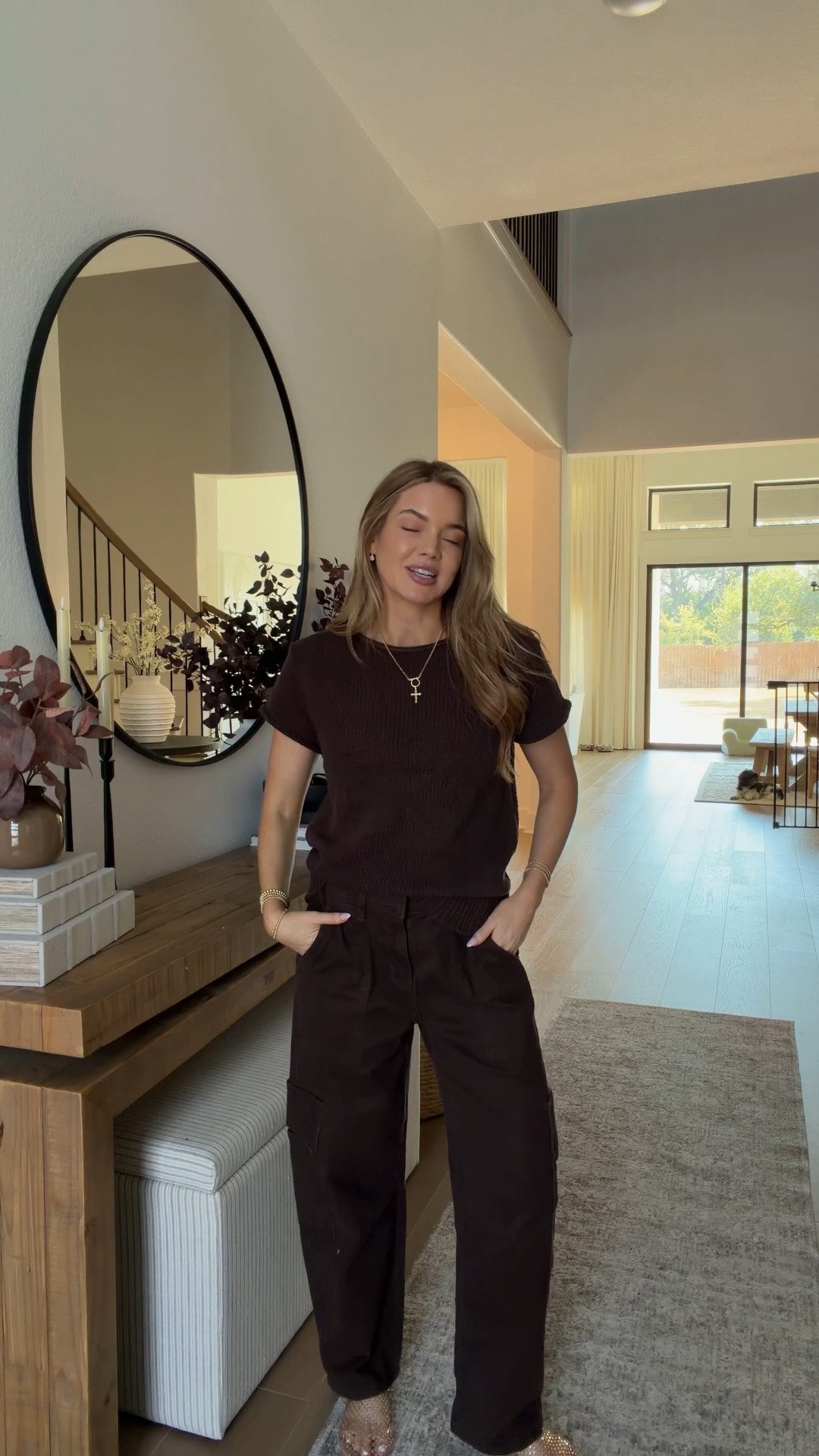 top: medium // pants: xs
