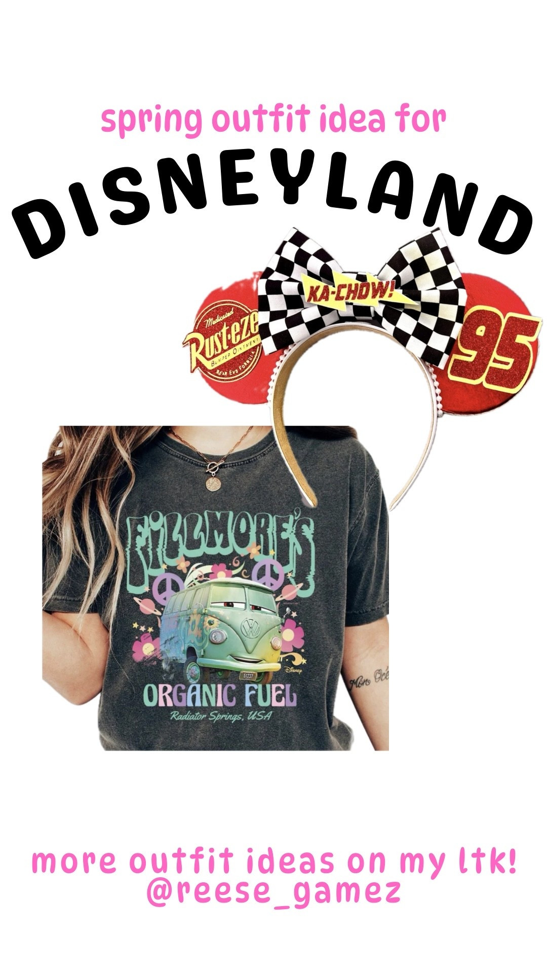 disney outfit, disneyland outfit, disney outfits, disneyland outfits, lightning mcqueen outfit, cars outfit, mickey ears, minnie ears

#LTKSeasonal #LTKootd #LTKTravel
