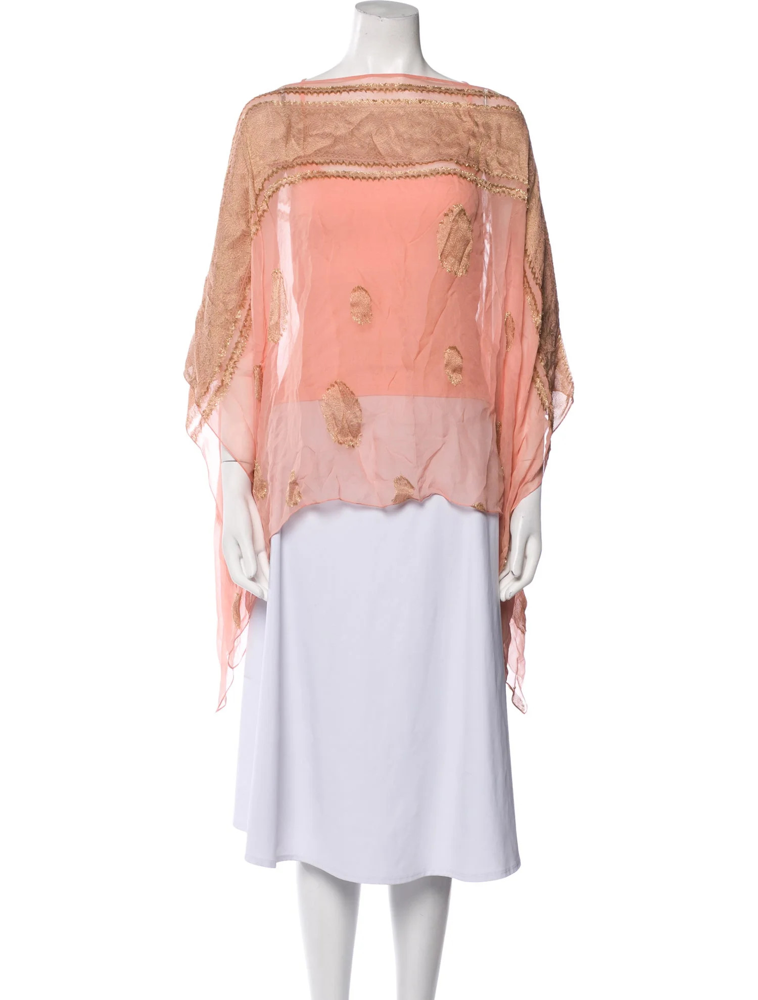 Silk Graphic Print Blouse w/ Tags | The RealReal