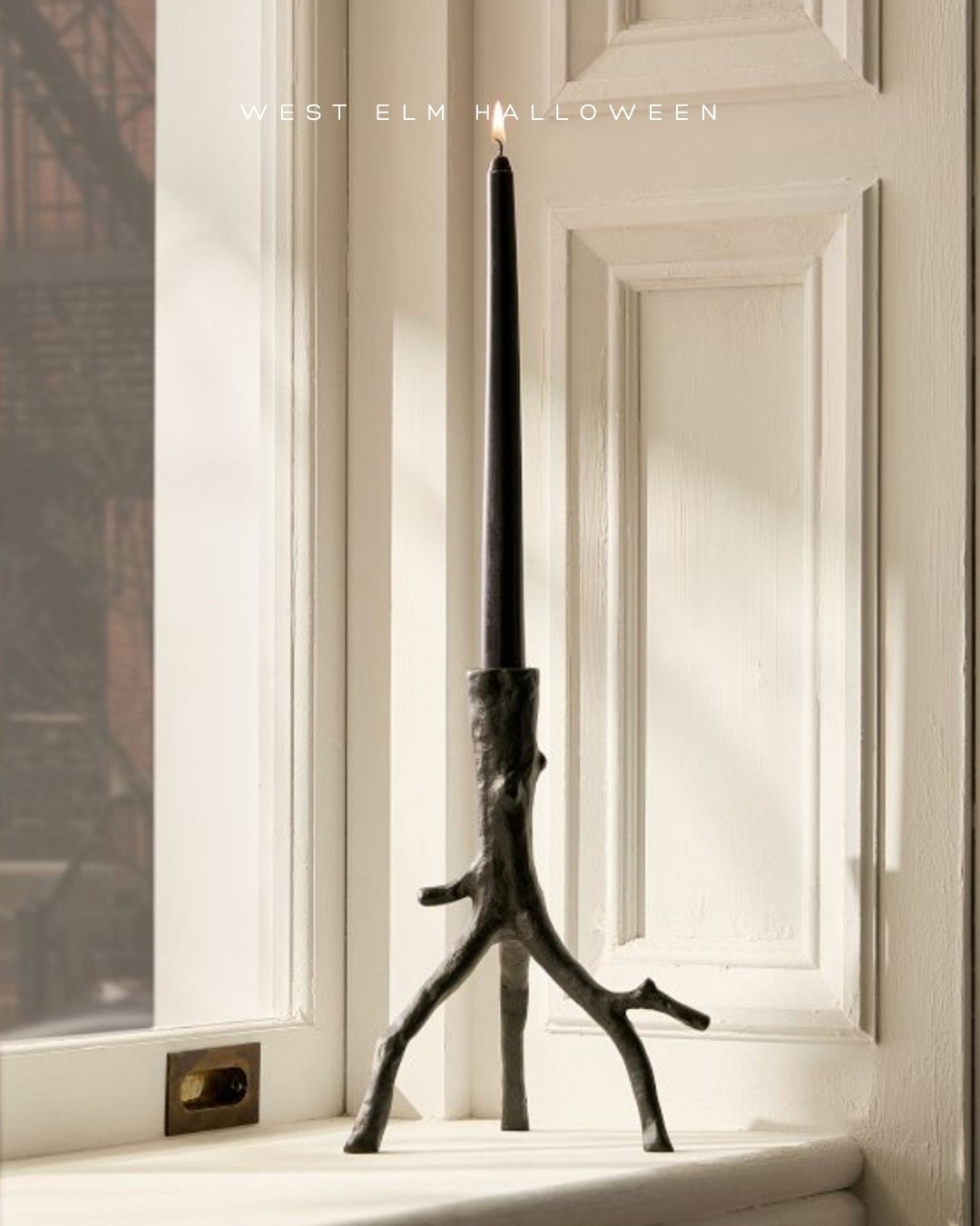 Spooky branch taper holder, west elm Halloween, LTK Halloween  

#LTKSeasonal #LTKHome