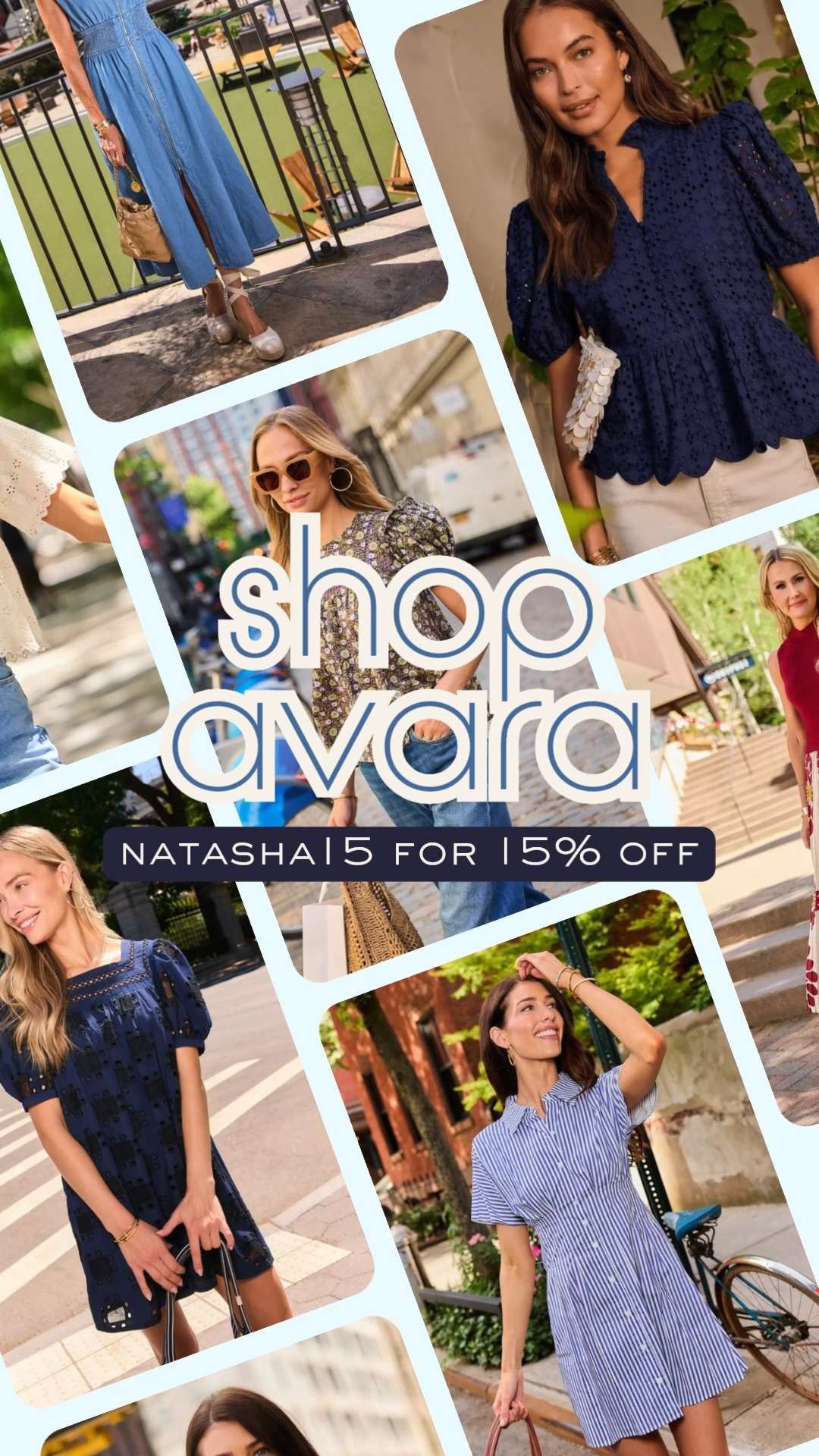 ✨ Avara new arrivals just dropped and they're SO good! From everyday dresses to pieces you'll wear all season long, these are the styles you'll be reaching for again and again. 💙

Use code NATASHA15 for 15% off your order and shop your favorites before they sell out! 🛍️ 

 #LTKootd #LTKSeasonal #LTKTravel