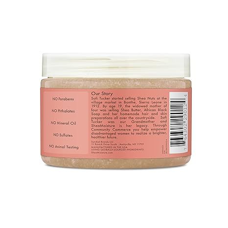 SheaMoisture Body Scrub for Dull Skin Illuminating Coconut and Hibiscus Cruelty-Free Skin Care 12... | Amazon (US)