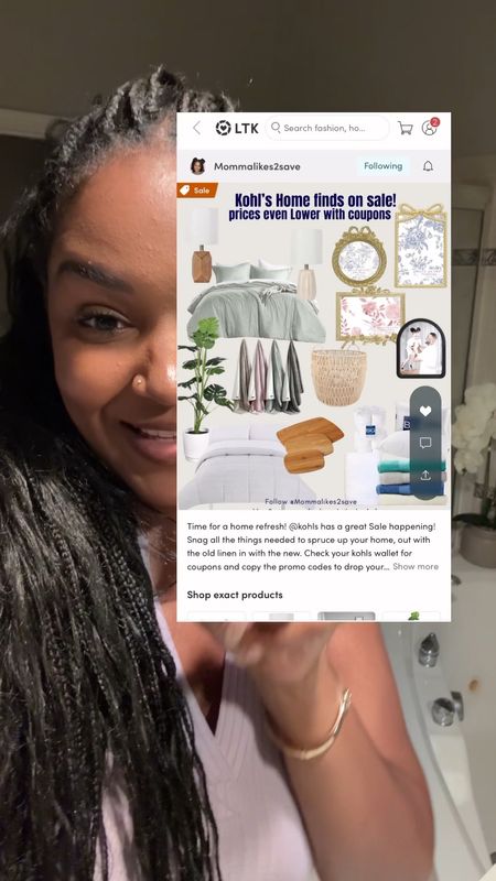 Time for a home refresh! @kohls has a great Sale happening! Snag all the things needed to spruce up your home, out with the old linen in with the new. Check your kohls wallet for coupons and copy the promo codes to drop your total lower! Let me know what you score! 

#kohlspartner #kohlsfinds 

#LTKhome #LTKGiftGuide #LTKsalealert