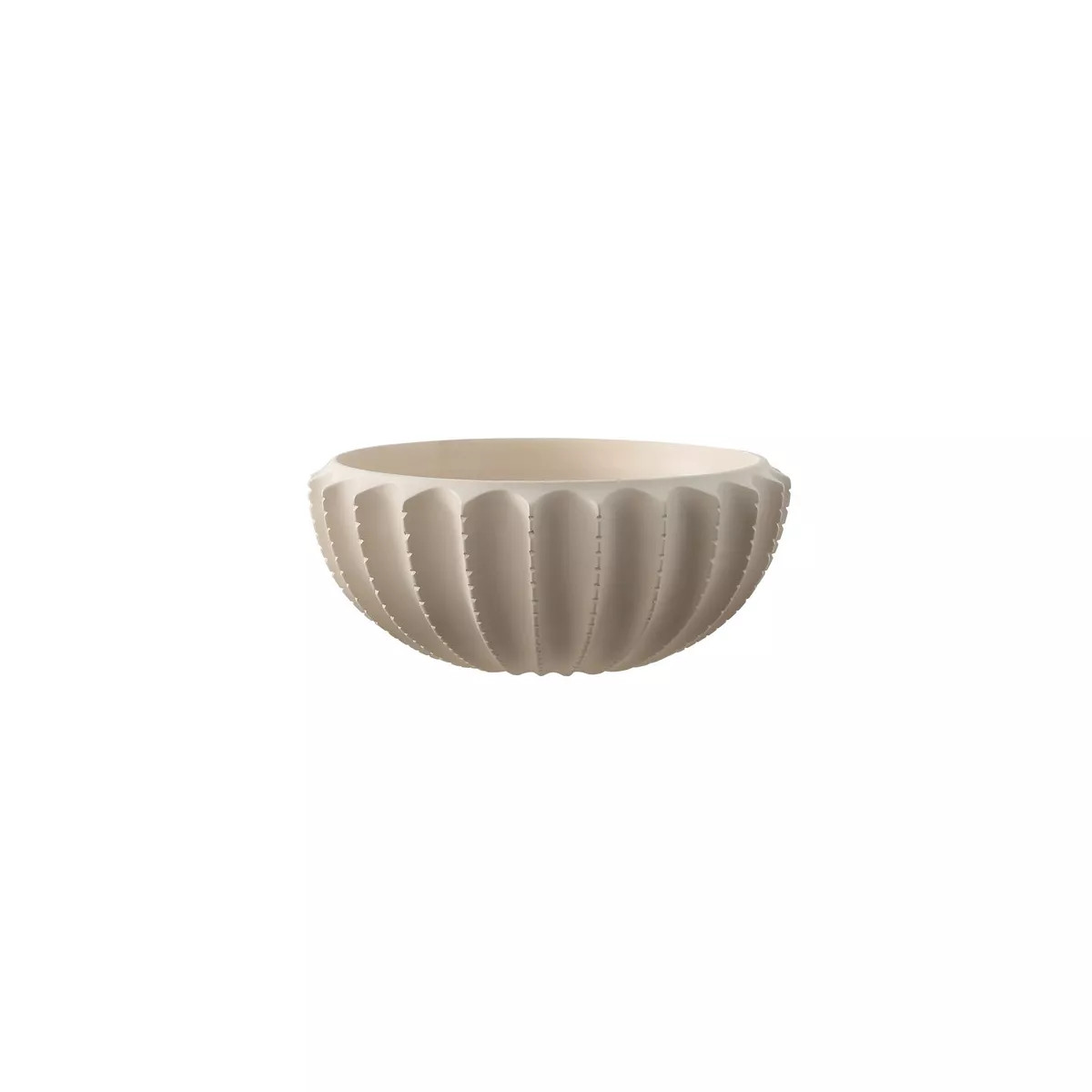 Atzaro 5" Scalloped Resin Bowl - RDC4033 - Creme - Safavieh | Target