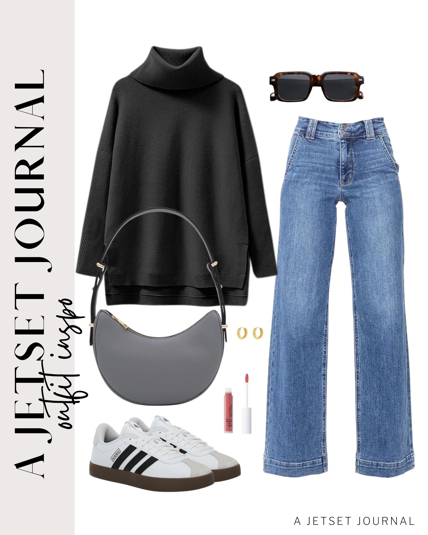 This turtleneck knit pullover is my go to when I want something cozy but still cute!
adidas sneakers, hobo shoulder bag, wide leg jeans, elf lip gloss, casual outfit, ways to style, casual outfit inspo, capsule wardrobe, favorite finds, top picks, mom outfit, everyday style, transitional style, trendy look, viral style, affordable look, amazon favorites, winter to spring outfit idea

#LTKBeauty #LTKU #LTKSeasonal