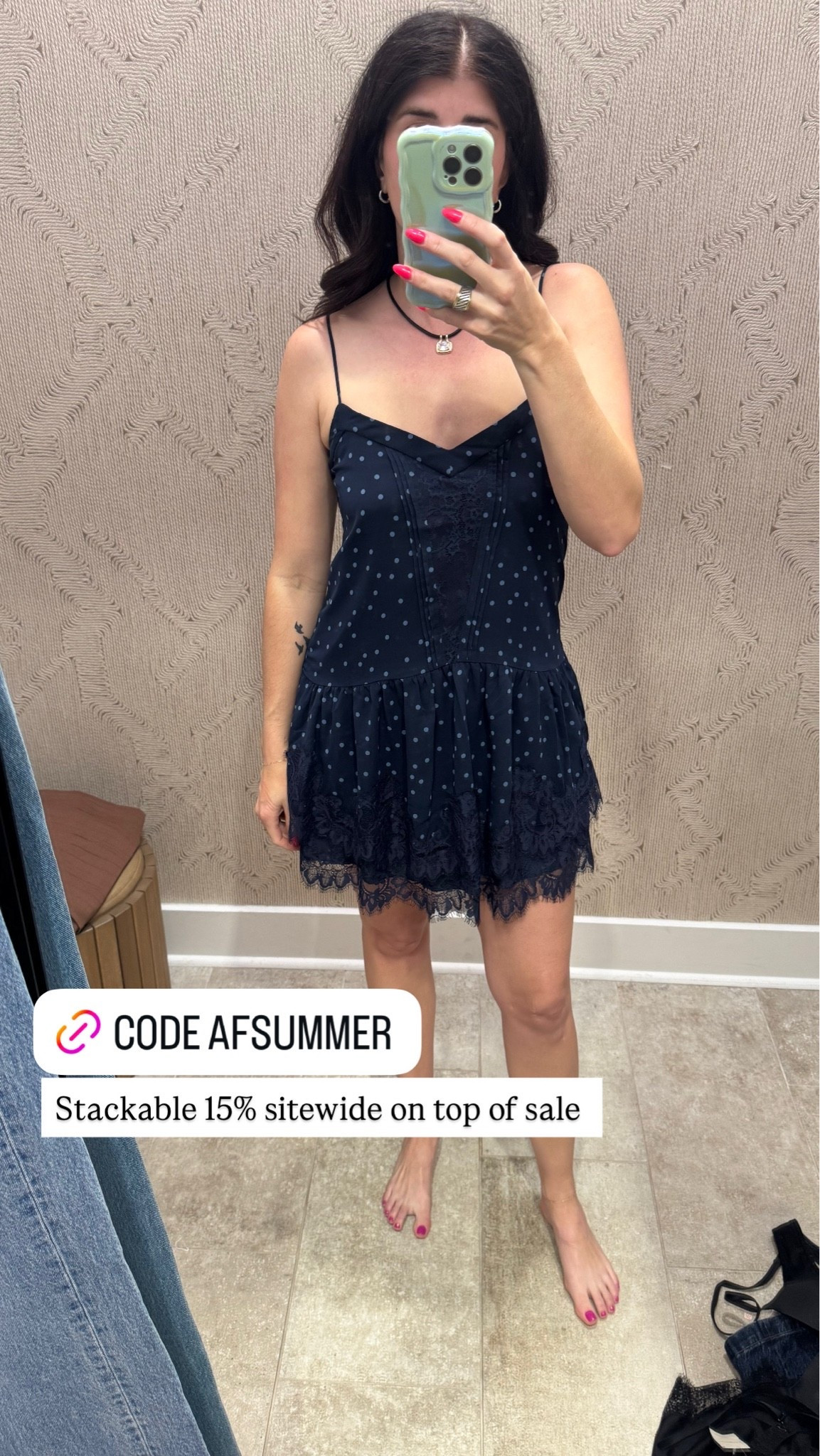 Flirty + Polka Dot 👗 

Blue, navy, dress, beach dress, date night dress

#LTKootd #LTKSeasonal #LTKSaleAlert