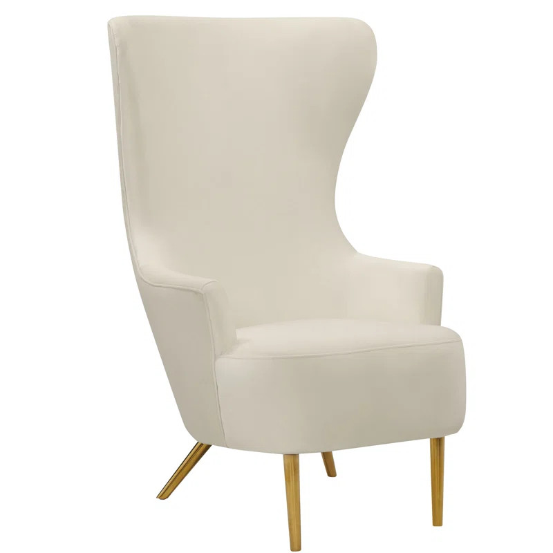 Julia Velvet Wingback Chair | Wayfair North America