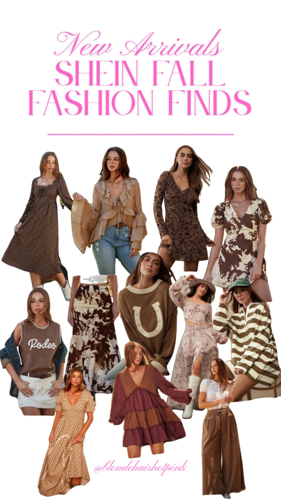SHEIN FAVORITES FOR FALL FASHION 👢🌾🤠✨

#LTKFallSale #LTKFindsUnder50 #LTKStyleTip