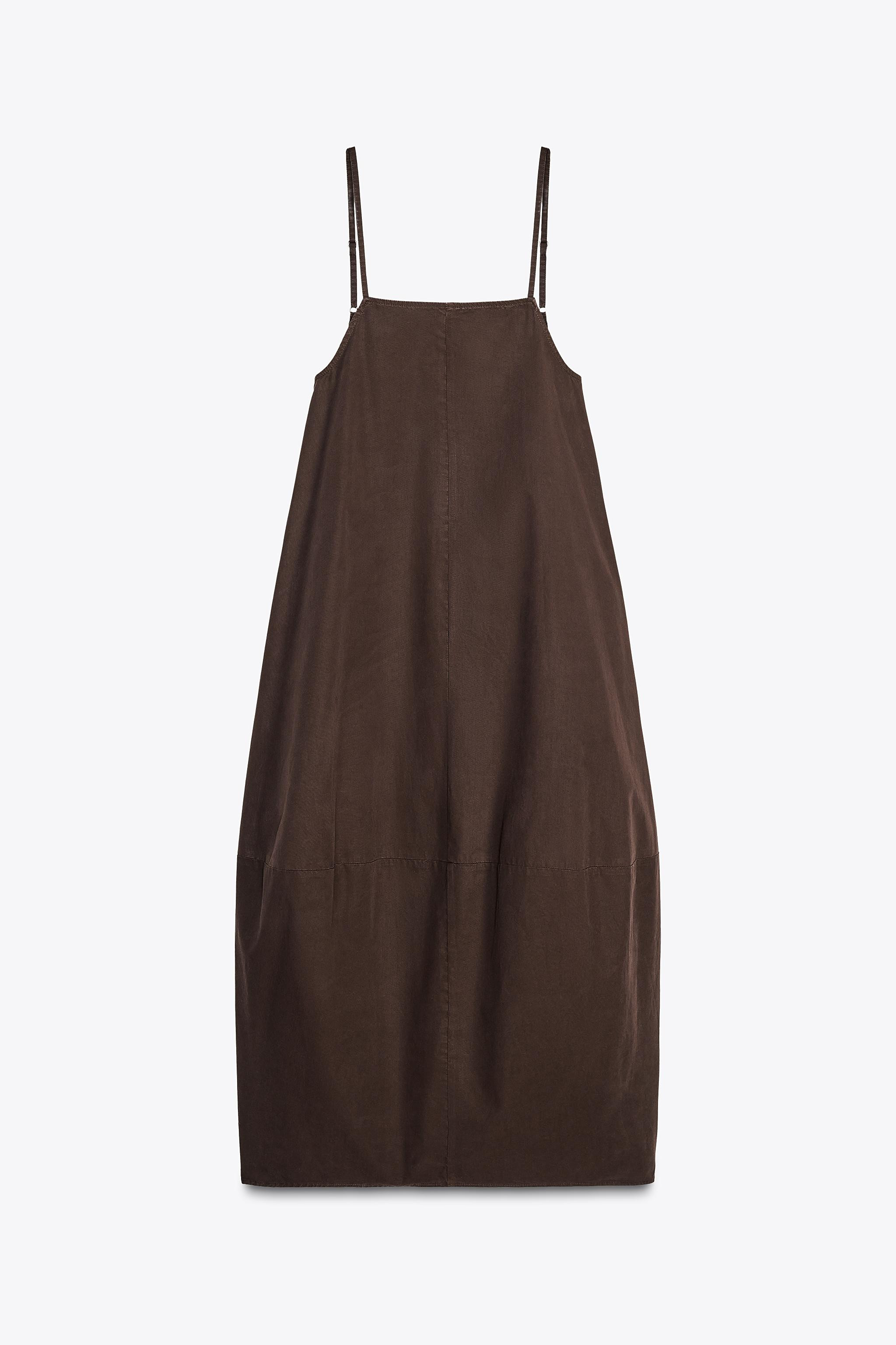PLEATED VOLUME DRESS | Zara UK