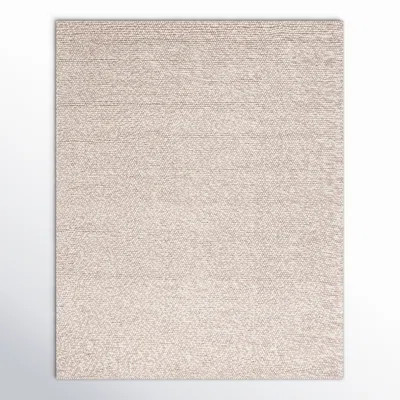 Elle Handmade Beige Rug | Wayfair North America