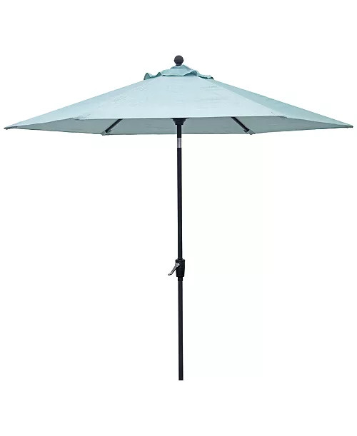 Wythburn Mix and Match Fabric 9' Auto Tilt Umbrella, Macy's Exclusive - Macy's | Macy's