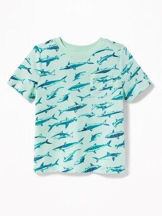 Printed Pocket Tee for Toddler Boys | Old Navy US