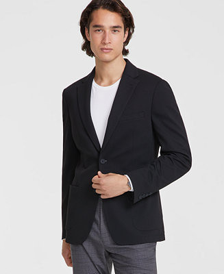 Calvin Klein Men's Slim-Fit Solid Knit Sport Coat - Macy's | Macy's