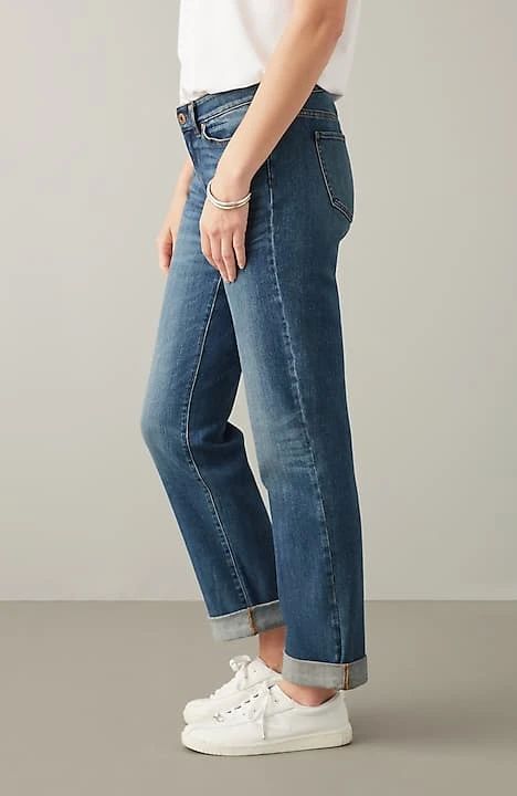 Relaxed Boyfriend Jeans | J. Jill