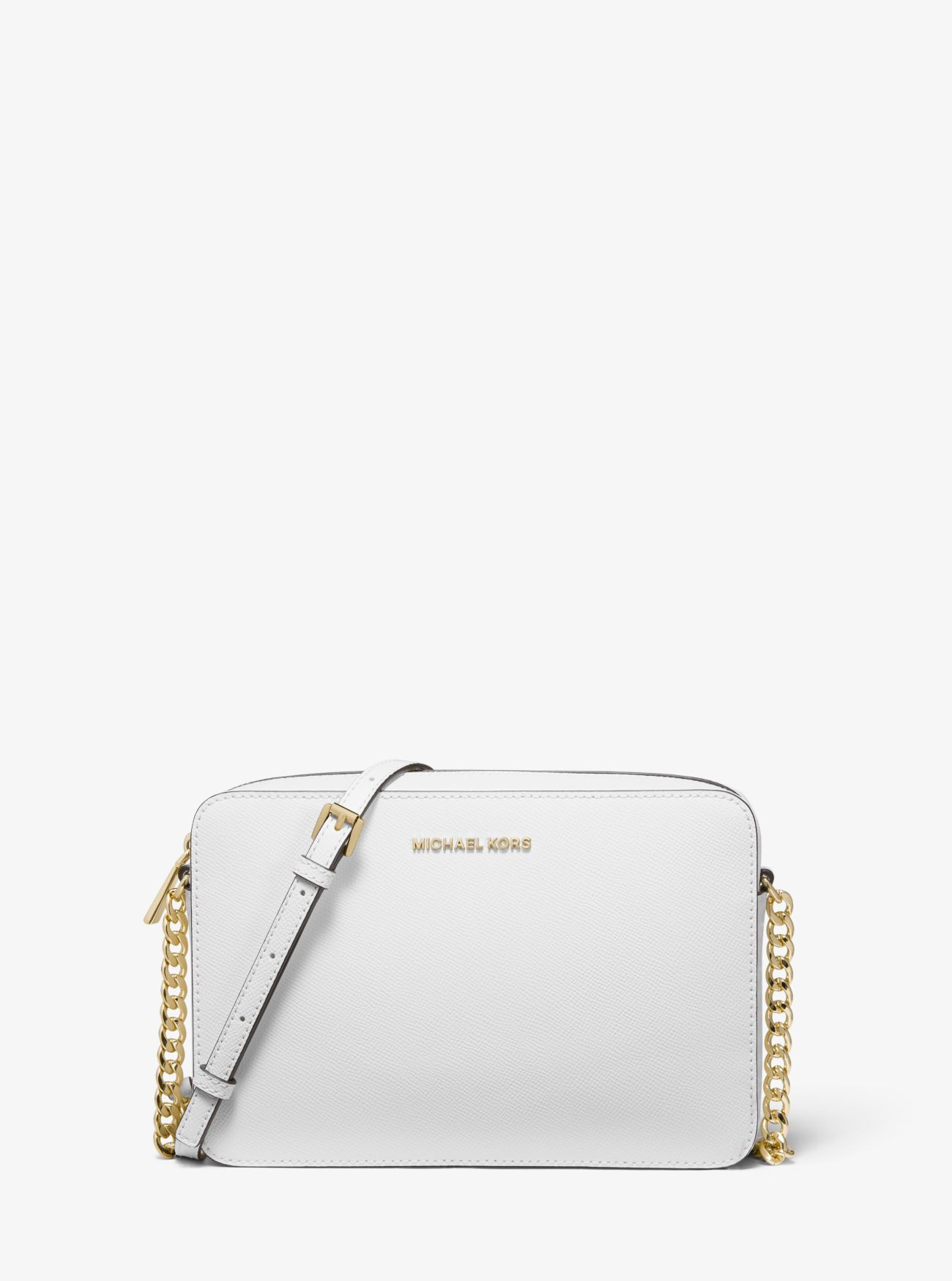 Jet Set Large Saffiano Leather Crossbody Bag | Michael Kors (UK)