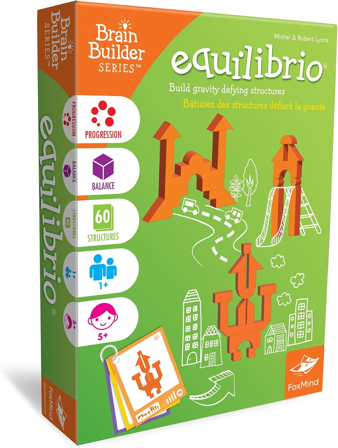 FoxMind Games: Equilibrio, STEM 3D Building Puzzle Game for Kids 5+ | Amazon (US)