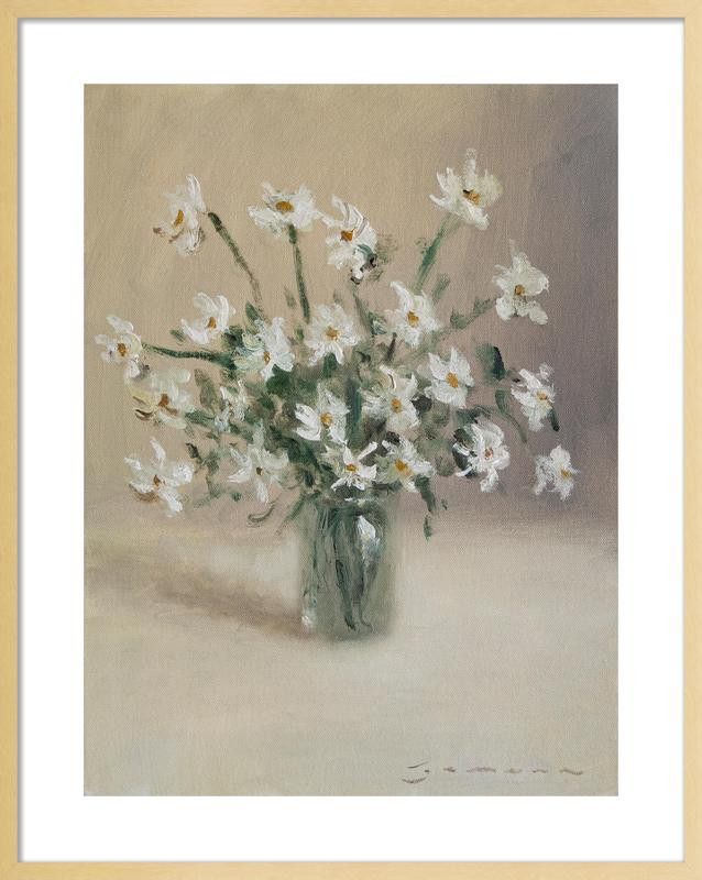 White Daisies | Artfully Walls