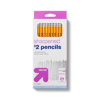 Sharpened #2 Wood Pencils up & up™ | Target
