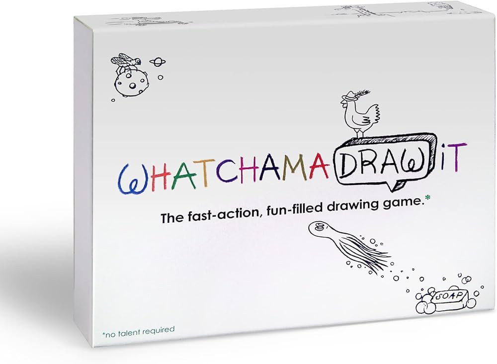 The Imagineering Company WatchamaDrawit Fast Action Drawing Game with Wildly Creative Challenges ... | Amazon (US)