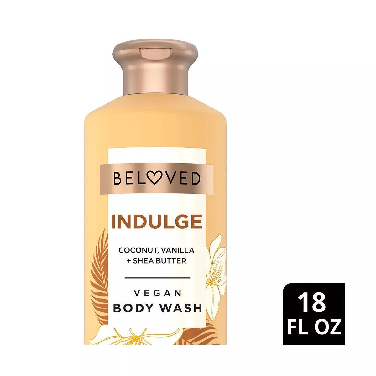 Beloved Indulge Vegan Body Wash with Coconut, Vanilla & Shea Butter - 18 fl oz | Target