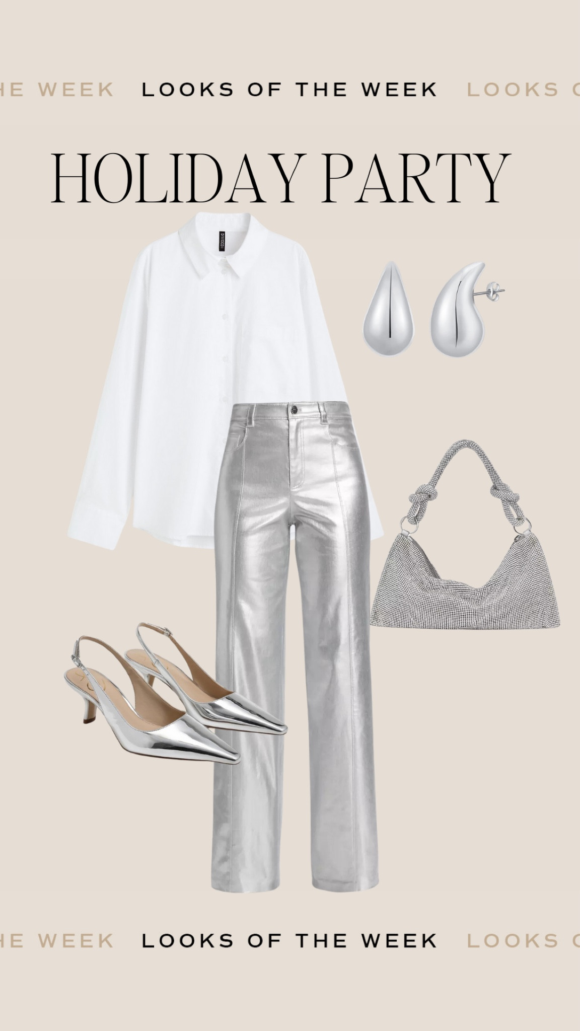 Holiday Christmas work party outfit idea 