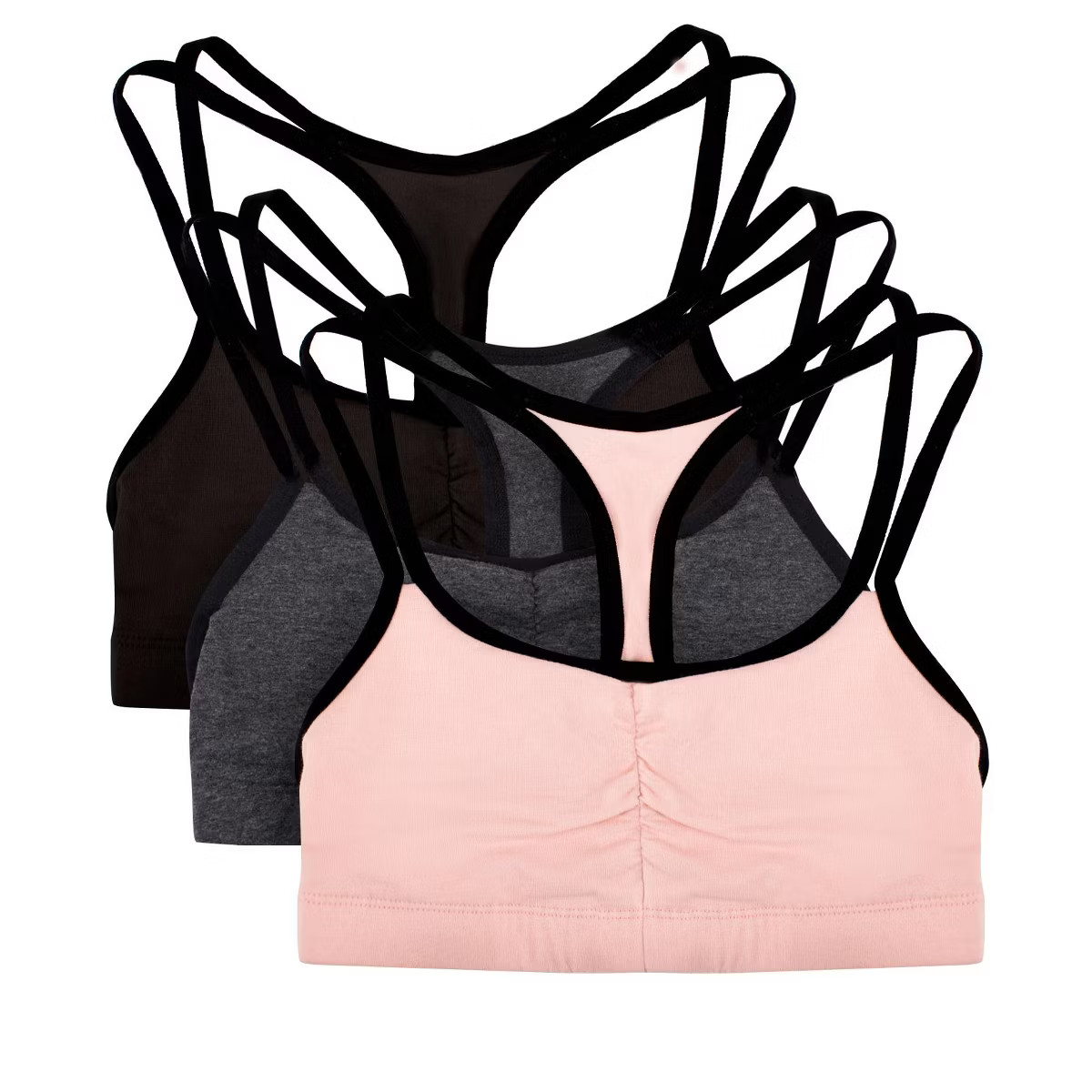 Fruit of the Loom Women's Spaghetti Strap Cotton Sports Bra | Target