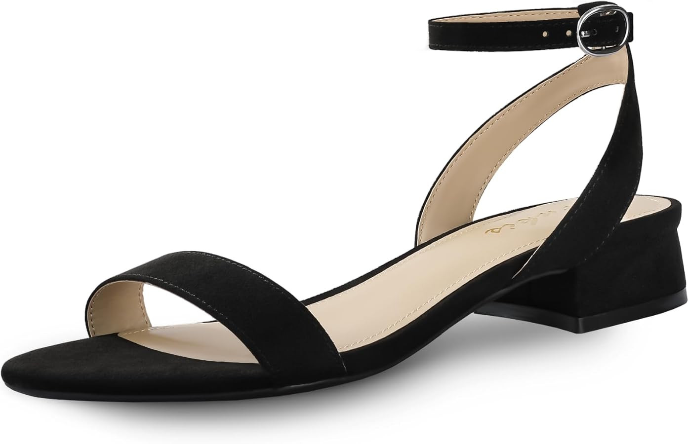 Ankis Black Nude White Red Women Sandals Comfortable Walking Strappy Open Toe Sandals for Women D... | Amazon (US)