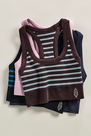 Go To Striped Sports Bra | Free People (Global - UK&FR Excluded)