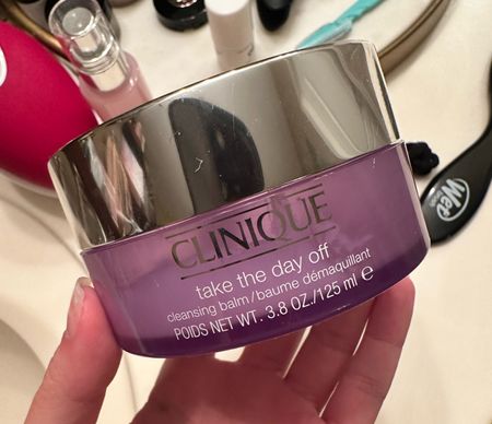 Clinique Take the day off , makeup remover , cleansing balm 

#LTKbeauty #LTKFind #LTKunder50