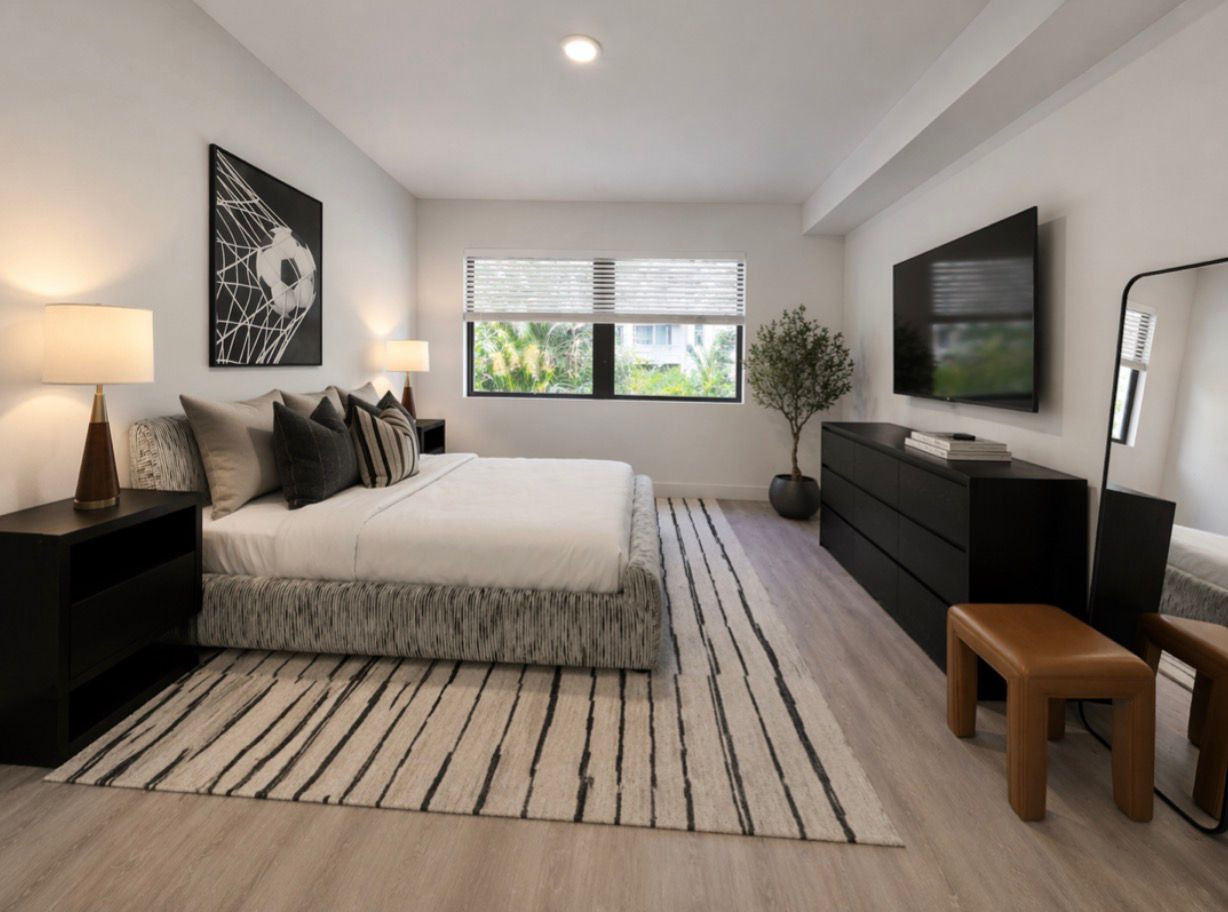 men’s bedroom but make it elevated 🖤 clean lines, deeper contrast, and that mix of black + warm tones that just works every time. all affordable finds ✨ 

 #LTKHome #LTKSaleAlert #LTKMens