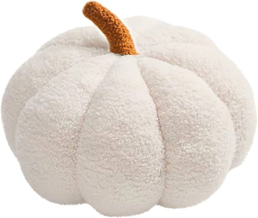LTGB Halloween Pumpkin Throw Pillow, Stuffed Pumpkin Fluffy Plush Toys Soft Pumpkin Throw Pillow ... | Amazon (UK)