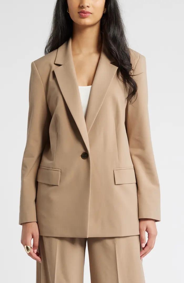Open Edit Relaxed Fit Blazer | Nordstrom | Nordstrom