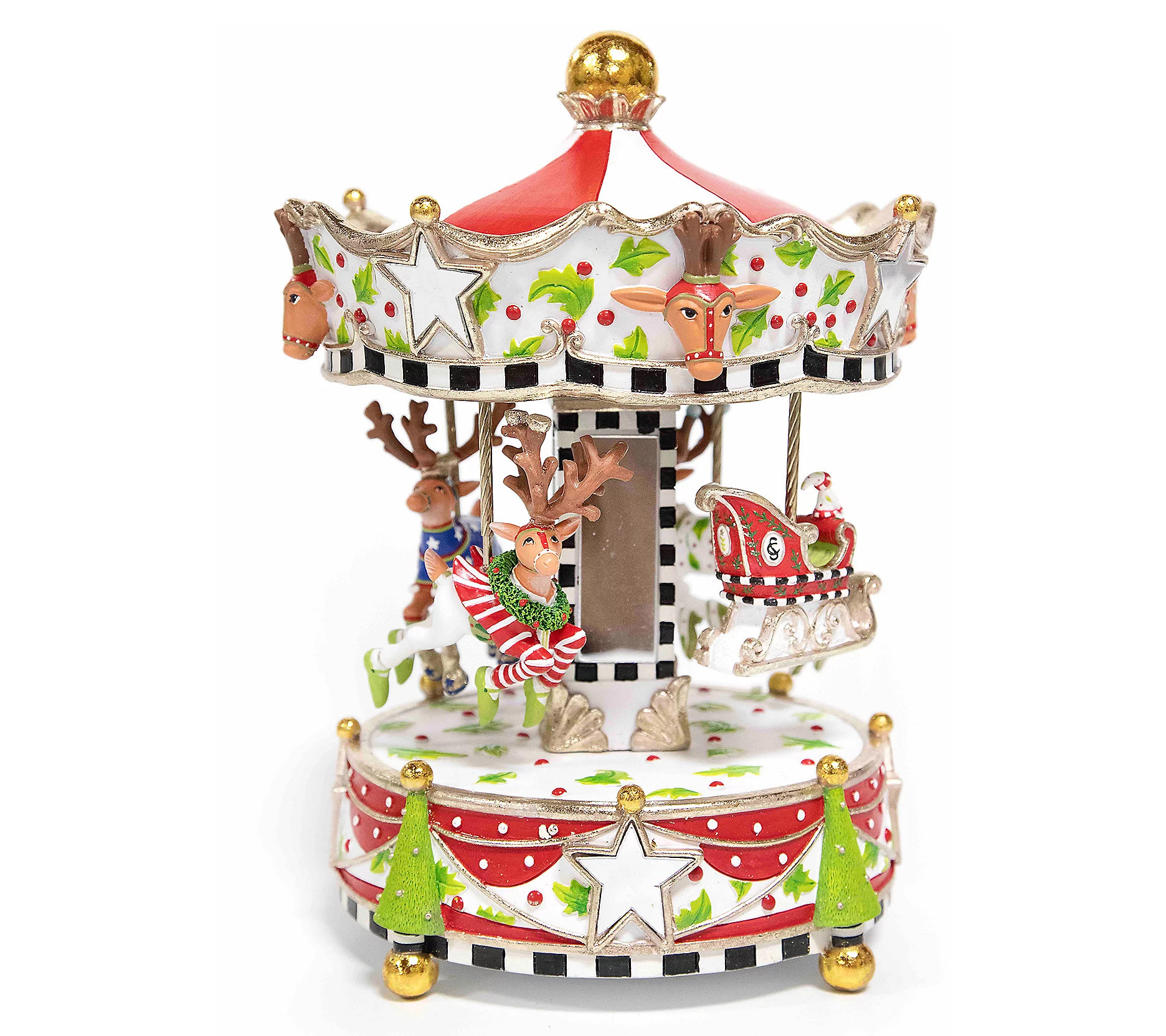 MacKenzie-Childs Dash Away Carousel | QVC