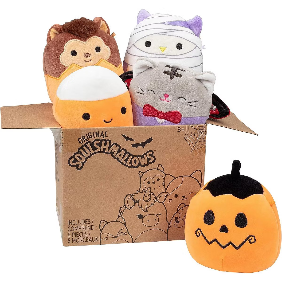 Squishmallows 5" 2024 Halloween Plush 5-Pack - Officially Licensed Kellytoy Plush - Collectible S... | Target