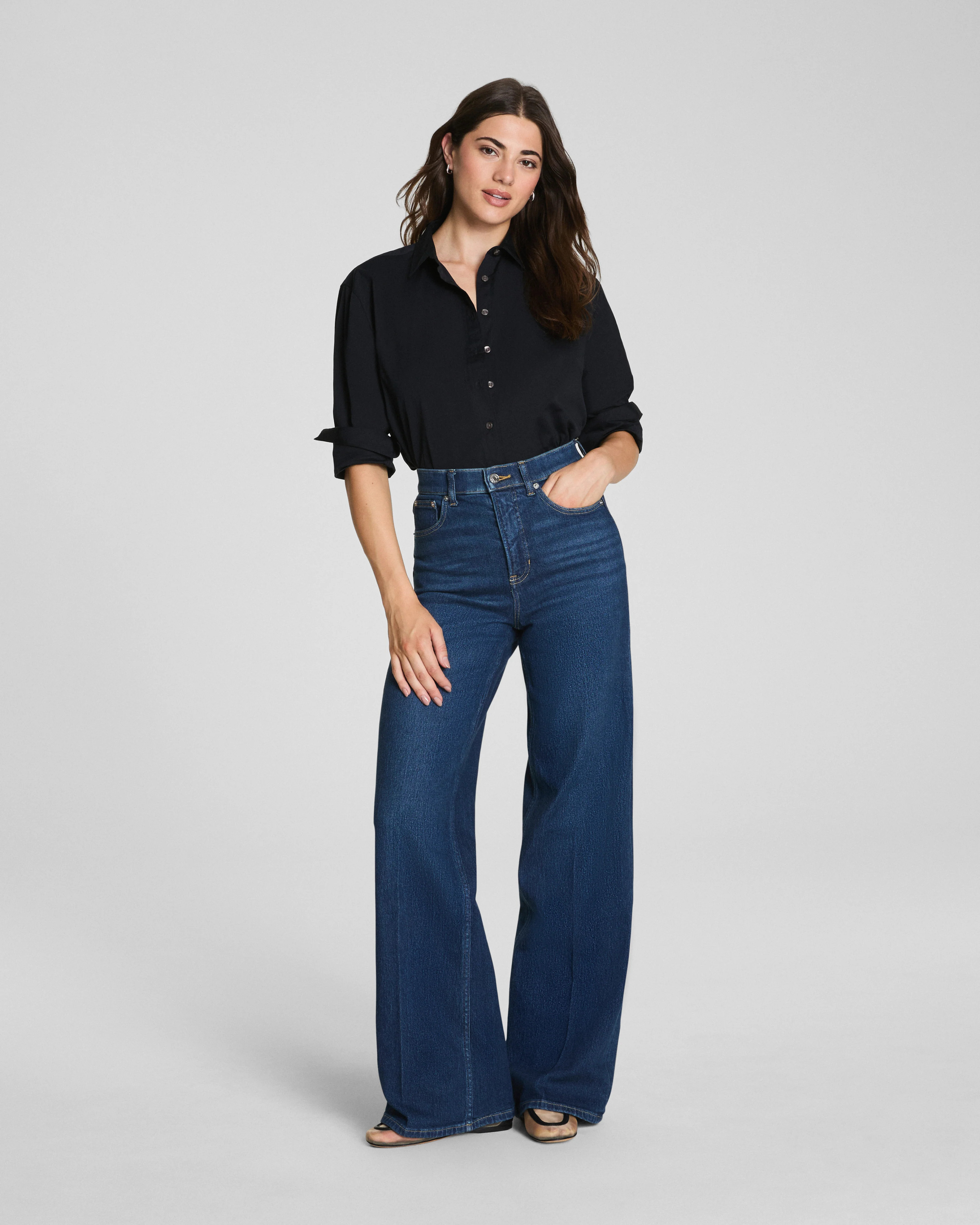 Wide Leg Jeans | Spanx