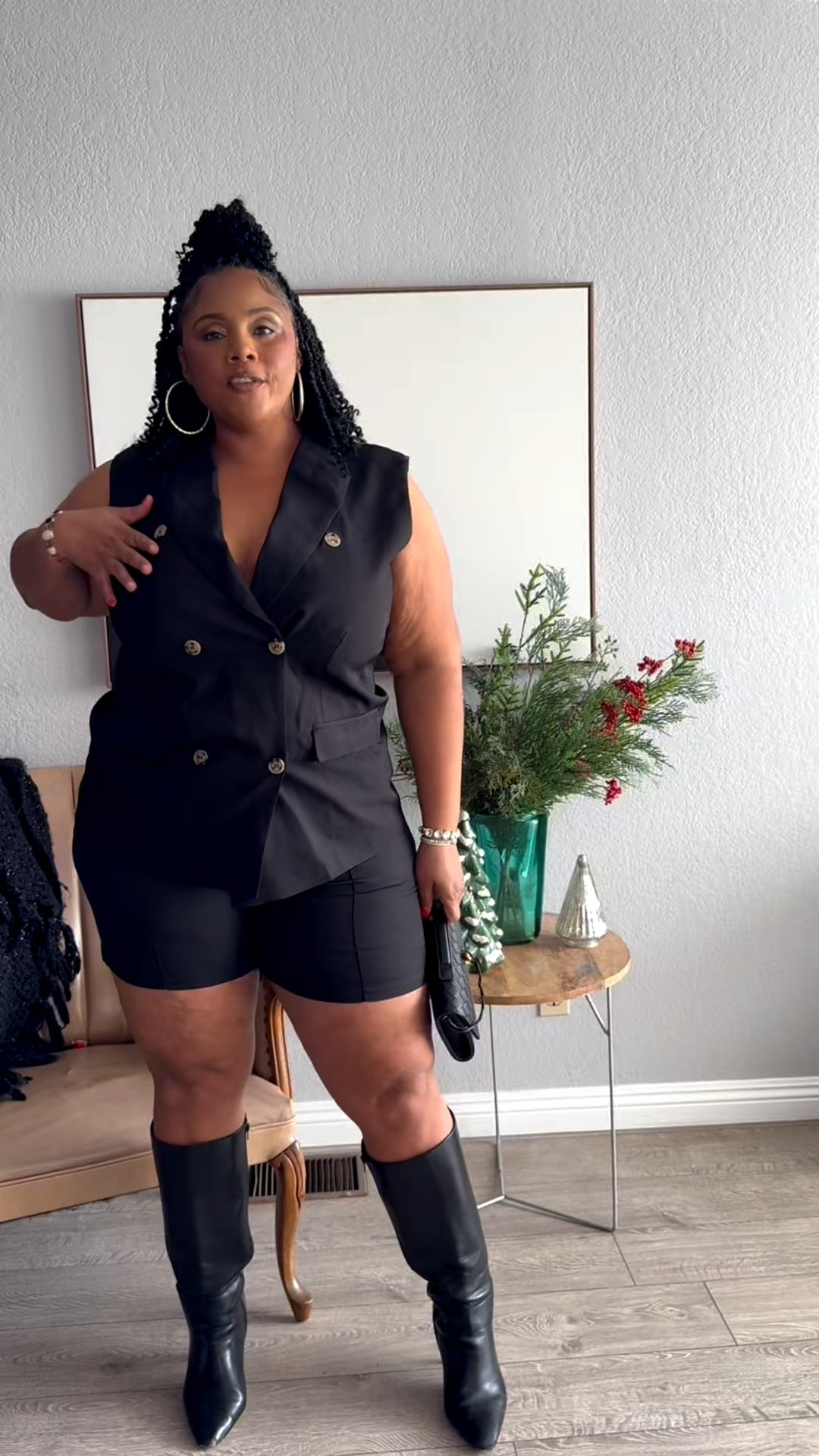 Obsessed with this blazer short set! Im wearing a XXL 

#LTKTall #LTKootd #LTKPlusSize