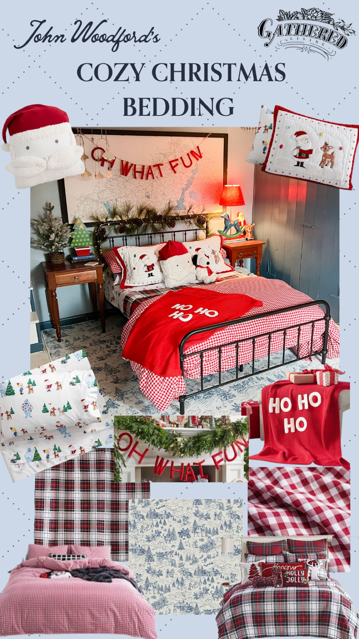 🎅 John Woodford’s Cozy Christmas Bed 🎅

Christmas Bedding, Christmas Bed, Christmas Pillow, Christmas Sheets, Christmas Quilt, Rudolph Sheets, Red Gingham Bedding, Santa Pillow, Christmas Throw, Christmas Garland 

#LTKHoliday #LTKSeasonal #LTKhome