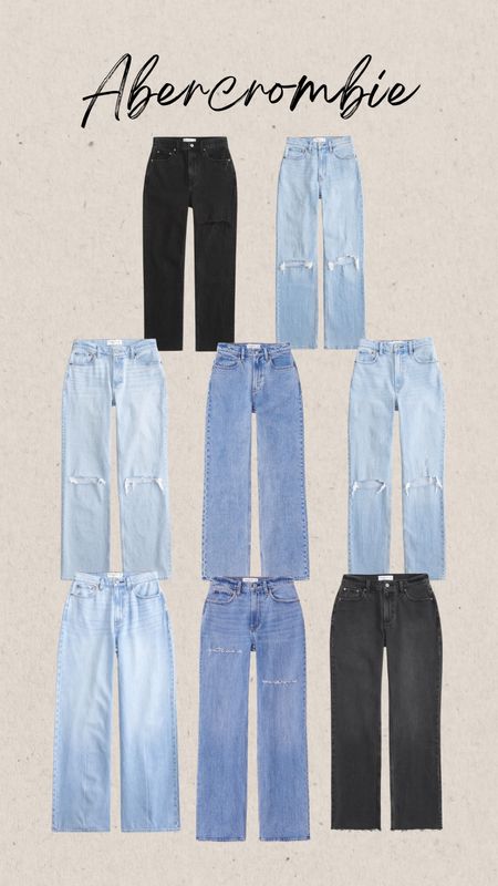 Abercrombie jeans use code AFLTK for 20% off 

#LTKsalealert #LTKSpringSale #LTKstyletip